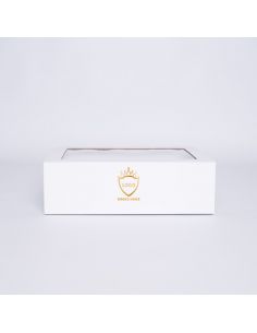 Customized Personalized Magnetic Box Clearbox 33x22x10 CM | CLEARBOX | HOT FOIL STAMPING