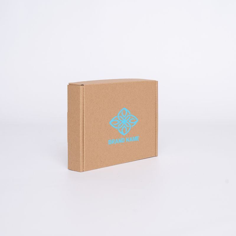 Boîte Postpack standard 16,5x12,5x3 CM | POSTPACK | IMPRESSION EN SÉRIGRAPHIE SUR UNE FACE EN UNE COULEUR