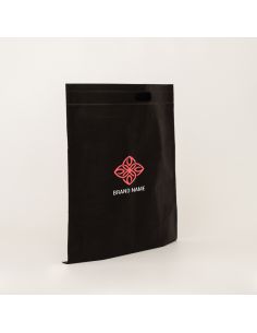 Customized Customized non-woven bag 50x50 CM | NON-WOVEN TNT DKT BAG | SCREEN PRINTING ON TWO SIDES IN TWO COLORS