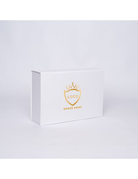 Boîte aimantée personnalisée Wonderbox 33x22x10 CM | WONDERBOX |PAPIER STANDARD | IMPRESSION À CHAUD