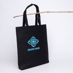 Sac en feutre réutilisable personnalisé 41x41 +7 CM | TOTE BAG EN FEUTRINE | IMPRESSION EN SÉRIGRAPHIE SUR UNE FACE EN UNE CO...