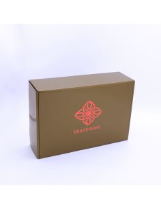 Customized Customizable laminated postpack 42,5x31x15,5 CM | POSTPACK PLASTIFIÉ | IMPRESSION EN SÉRIGRAPHIE SUR UNE FACE EN U...