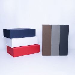 Boîte aimantée personnalisée Wonderbox 44x30x12 CM | WONDERBOX (ARCO) | HOT FOIL STAMPING