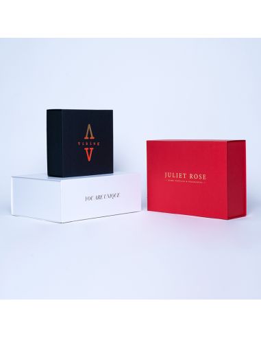 Customized Personalized Magnetic Box Wonderbox 15x15x5 CM | WONDERBOX | STANDARD PAPER | HOT FOIL STAMPING