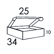 25x34x10 CM